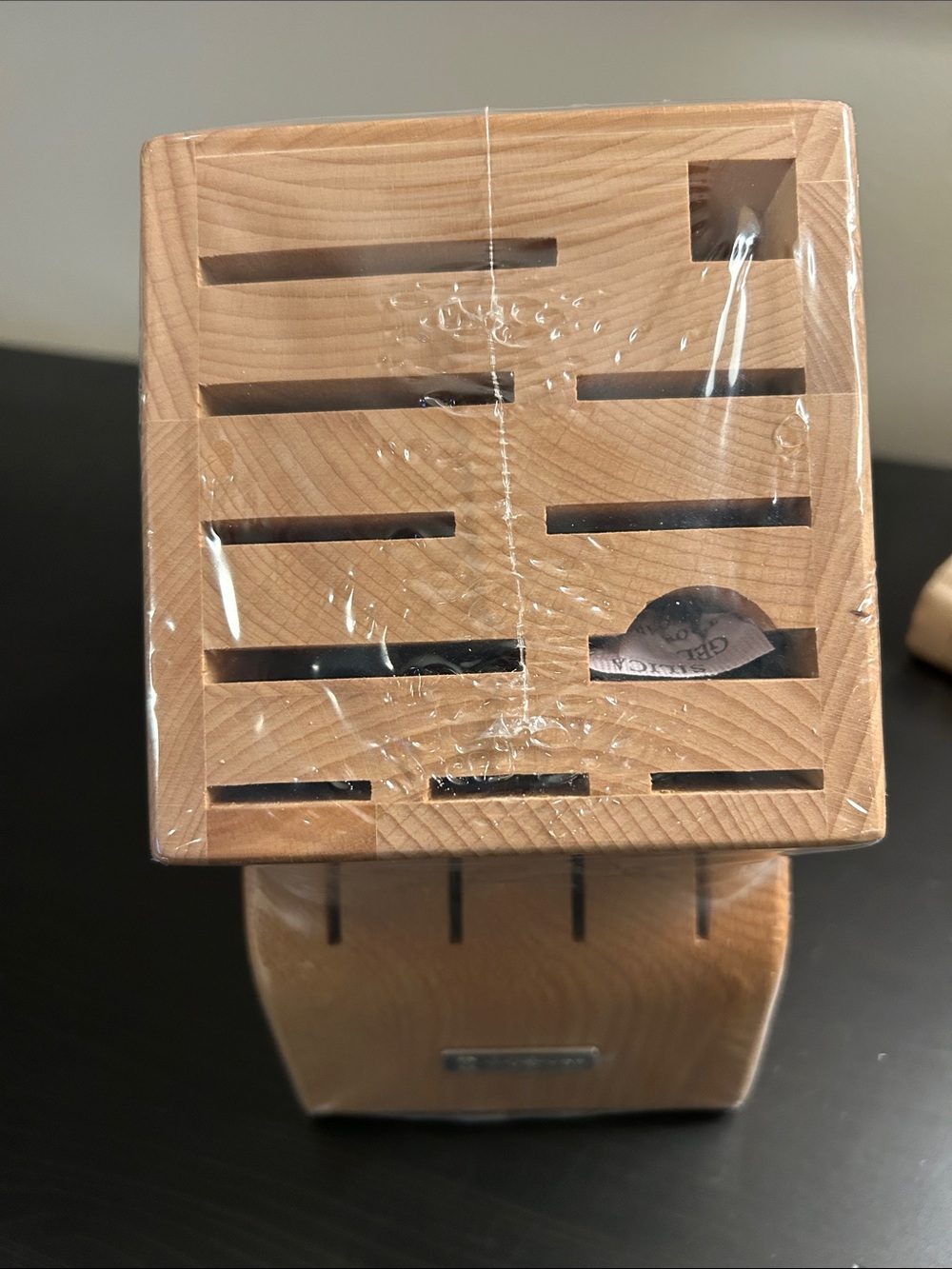 BNWT Wusthof 15 Slot Knife Block, Beechwood, Sealed in Wrapper - Picture 2 of 6